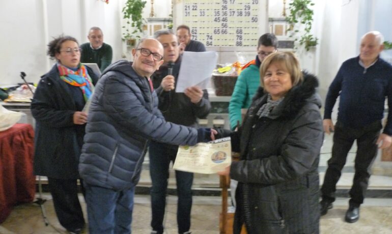 00 Tombolata di Beneficenza Alema, premiazioni Presepi e 2° Torneo di Scopone - Giovanni Coppola_ Alema 19-01-2025 (49)